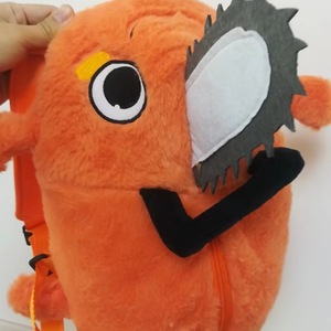 Productos calientes Linda Mochila De felpa Hombre de motosierra lavada para aliviar el estrés para vacaciones y cumpleaños - Product Image 3