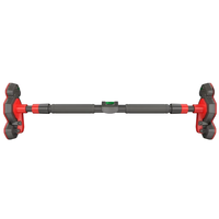 Barre de traction murale réglable en acier KDST pour usage domestique, portable et adaptable aux portes