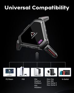 อะแดปเตอร์เกม Gamwing AIMZENIX AX600 MONSTER สำหรับ PS5, PS4, <span class=keywords><strong>XONE</strong></span>, X360, XSS, XSX, NS พร้อมช่องเสียบหูฟัง 3.5 มม. - Product Image 3