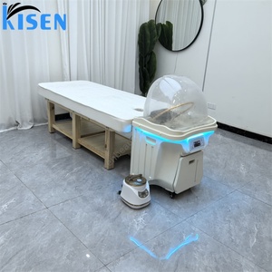 Kisen Portable Shampoo <b>Bed</b> with Led Light Water Storage for Salon Use Removable Design <b>Easy</b> to Clean Durable and Efficient - Product Image 3