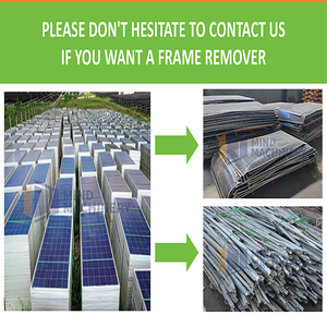 Professional 1000-1500kg/h <strong>Solar</strong> Panel Recycling Plant Scrap Photovoltaic Power <strong>Generation</strong> <strong>Solar</strong> Panel Machine for Sell - Product Image 4