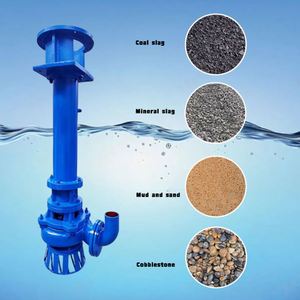 Bomba de Lodos Centrífuga de Una Etapa, de Alta Resistencia, Vertical, Sumergible, con Flotador, para Tanques de Almacenamiento y Canales Fluviales - Product Image 3