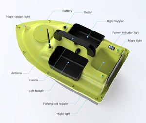 <span class=keywords><strong>Bateau</strong></span> de pêche GPS avec 3 compartiments, batterie 10000mAh, télécommande 500M, retour automatique et retour à une touche pour la pêche en lac et en <span class=keywords><strong>mer</strong></span> - Product Image 3