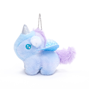 Porte-clés licorne mignon fait main, pendentif en peluche style Ins, boule de fourrure, décoration de sac, cadeau - Product Image 2