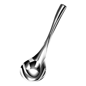 Cuchara Grande para Sopa DFS02 Personalizada, de Acero Inoxidable SUS 304, Diseño Creativo Chino, para el Hogar, con Mango Largo y Grueso - Product Image 1