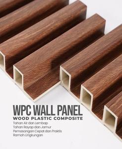 Panneau mural de revêtement en WPC de haute qualité avec revêtement en castellations, matériau de <span class=keywords><strong>construction</strong></span> - Product Image 3