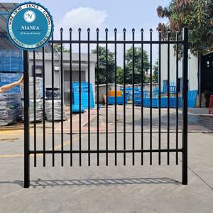 Piquets de clôture en métal en fer forgé de 6 pieds en gros Premier bois traité sous pression de l'usine directe de Guangzhou - Product Image 5