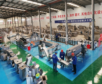 Ligne de production de friture automatique avec séchage à l'air pour éliminer l'excès d'huile de surface, ligne de traitement automatique de tofu frit