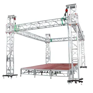 Sistema De Exibição De Truss De Iluminação De Alumínio 290Mm Sistema De Suporte De Truss Displays Led Sistemas De Empilhamento