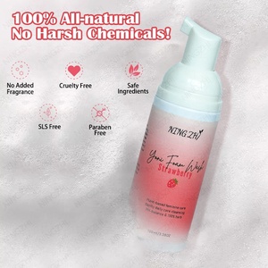 Mousse <span class=keywords><strong>intime</strong></span> végétalienne 100 ml à la fraise pour l'hygiène féminine, à base de plantes, élimine les odeurs - Product Image 6