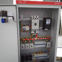 Boîte de distribution basse tension XL-21 avec disjoncteurs et système de barres omnibus en cuivre, étanche IP55