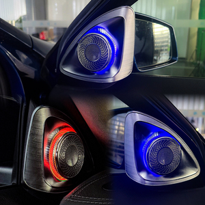 Haut-parleur rotatif 4D de luxe X156 avec éclairage d'ambiance LED 64 couleurs pour Mercedes Benz Classe <span class=keywords><strong>GLA</strong></span> 2013-2019 - Product Image 3