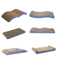 Griffoir pour chat en carton ondulé double face, personnalisé, en gros, pour grands chats, protection de meubles, durable, pour intérieur
