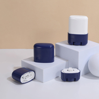 Personnalisé 15g 35g 50g 75g Conteneur de bâton de déodorant à enroulement torsadé ovale vide et durable de conception unique pour emballage cosmétique