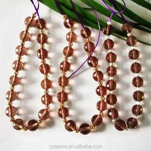 Perle di Diasporo Sultanite <span class=keywords><strong>Zultanite</strong></span> sfaccettate da 8 mm con foro, che cambiano colore, popolari per rosari e Tesbih - Product Image 6