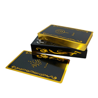Fabricant de cartes d'affirmation d'estampage en or de luxe avec logo personnalisé Affirmations avant et arrière en papier