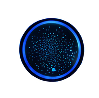 Le nouveau style se vend bien, sous-verre LED acrylique de haute qualité, sous-verre de voiture, accessoires de Bar, accessoires de voiture
