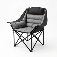 Chaise pliante moderne robuste et portable en aluminium à haute capacité de charge pour extérieur, plage, pêche, pique-nique, patio, salle de sport, parc