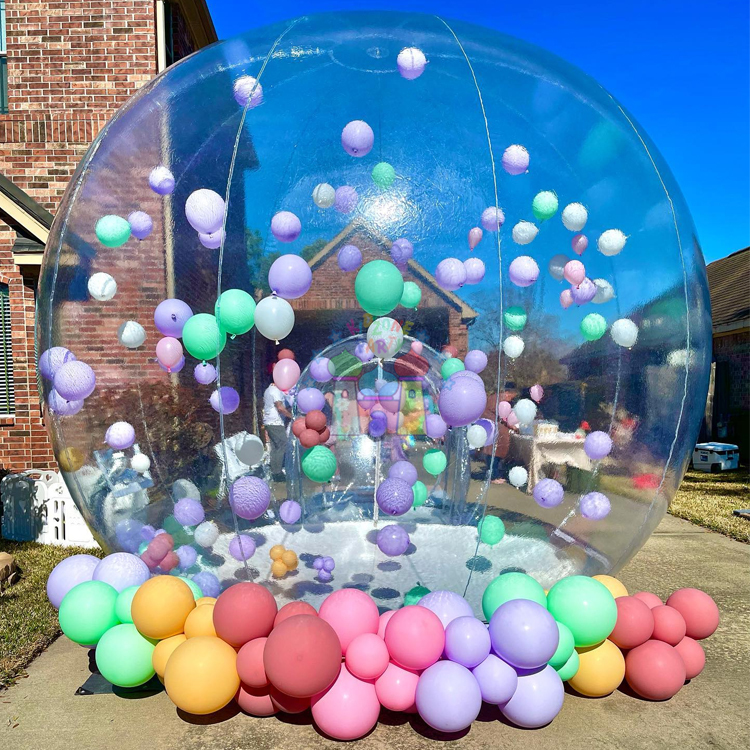 Kids Outdoor Party clear Balloon House