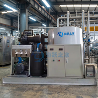 Fabricante Chino Haiyue, Máquina de Hielo en Escamas de 15 y 20 Toneladas, Máquina Industrial de Hielo en Escamas, Máquina Comercial de Hielo en Escamas con Certificación CE