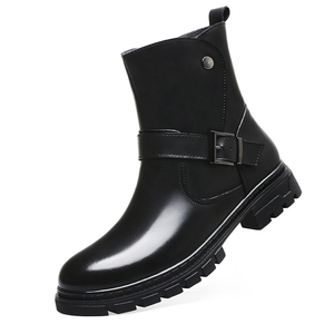 Botas de Cuero Genuino para Parejas, Tallas Grandes, Diseño Moderno, Suela Resistente, Suaves y Cómodas, Disponibles, Se Aceptan Pedidos Personalizados - Product Image 2