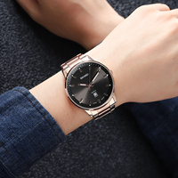 Montre à quartz classique SKMEI 1878 pour homme, idéale pour les événements professionnels, montre-bracelet multicolore pour les marchands de détail étrangers