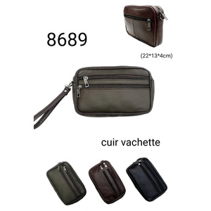 Pochette 8689 en cuir véritable, design luxueux, sac à main pour les occasions spéciales et les événements du soir - Product Image 5