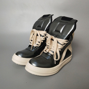 Rick High Top scarpe sportive da passeggio <span class=keywords><strong>nere</strong></span> piatte da donna di marca di lusso da <span class=keywords><strong>uomo</strong></span> donna firmate Sneakers alte - Product Image 3