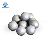 Billes de broyage en fonte à haute teneur en chrome, durables, personnalisables, de 10 mm à 130 mm, pour le broyage du sable de silice et du charbon