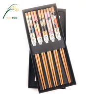 Ensemble de baguettes en bambou de Style japonais populaire de haute qualité Offre Spéciale