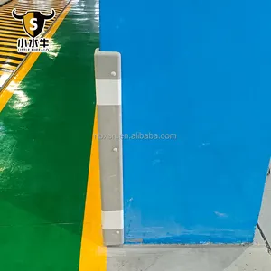 Factory Strip Good Quality PU Material Wall Corner Protect Parking Wall Protection Wholesale Reflective Right Angle