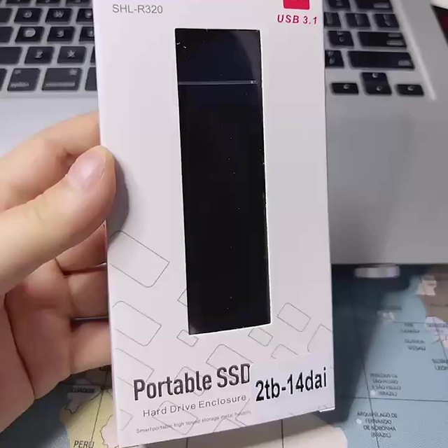 X619-1 Popular Metal Portable SSD Hard Disk 500GB 1TB 2TB 4TB 8GB 10TB 20TB USB3.1 Type-C Solid State Drive for Desktop