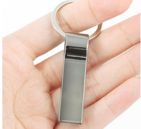 LLavero de metal a prueba de agua U Disk Nueva llegada USB Flash Drive 16GB 32GB 64GB 128GB Memory Stick USB Stick Pen Drive