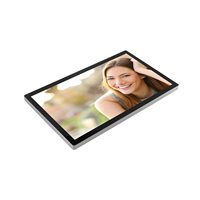 Pantalla Táctil Capacitiva de 15.6 Pulgadas para Colgar en la Pared, Máquina de Publicidad con Pantalla LCD para Tiendas Minoristas