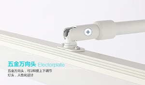 Faros LED de aluminio <span class=keywords><strong>para</strong></span> espejo, luces giratorias de ángulo ajustable de 9 W, tres colores de temperatura <span class=keywords><strong>para</strong></span> pared, luz de baño interior - Product Image 6