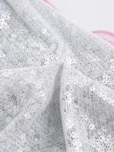 Personalizzato 2-12 Anni Le Ragazze Rosa A Pieghe Reversibile di Vibrazione <span class=keywords><strong>Gonna</strong></span> di <span class=keywords><strong>Paillettes</strong></span> - Product Image 4