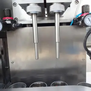 High Speed Automatic Aluminium Tube Filling Sealing Machine For Aloe Vera Gel And Body Lotion