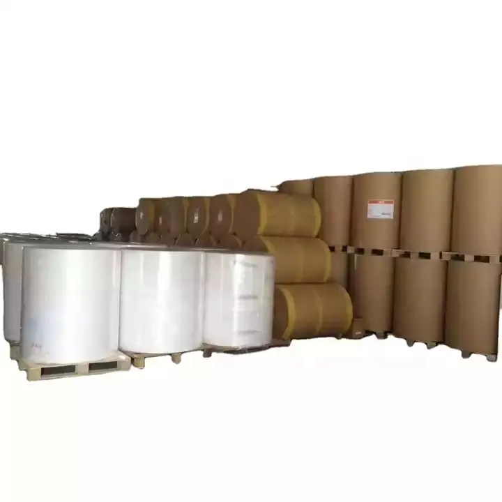 Thermal Paper Jumbo Roll 35gsm to 80 gsm Raw Material 400mm/640mm/790mm/795mm Width