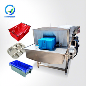 Laveuse Sécheuse Automatique Commerciale pour Caisses en Plastique, Plateaux, Palettes et Paniers - Product Image 1