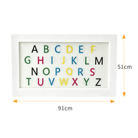 Lampe tactile LED alphabet pour enfants, multi-sensorielle, pour l'apprentissage des lettres, la reconnaissance des couleurs et des émotions – Meilleure vente