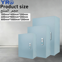 Boîtier de distribution d'énergie intérieur YRO, armoire électrique métallique, équipement d'installation, boîtier personnalisé pour MCB ATS, fabrication sur mesure