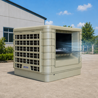 Ventilateur centrifuge à moteur BLDC JHCOOL 18000m³/h, refroidisseur d'air évaporatif à faible bruit, technologie Inverter 1.1KW, refroidissement d'air industriel