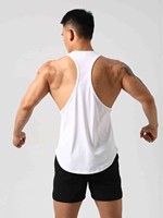 Débardeur de sport personnalisé en polyester/nylon pour homme, sous-vêtement de sport sans manches, idéal pour la gym, marque privée