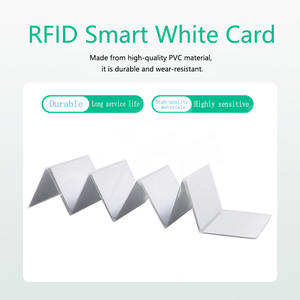 ISO14443A 13,56 MHz RFID NFC 213 144 Byte 85,5x54mm URL Link PVC Blank White Cards - Product Image 3