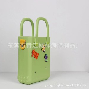 Sac fourre-tout en EVA motif dessin animé 30x21x16cm, résistant à l'eau, sac à main d'été pour femme, petit format horizontal, design tendance - Product Image 2
