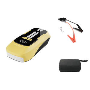 Arrancador de Coches Portátil de 12V y 12000mAh, 44.4Wh, con Linterna LED para Camiones de Gasolina de 7.0L y Diésel de 3.0L, Corriente Máxima de 1500A - Product Image 1