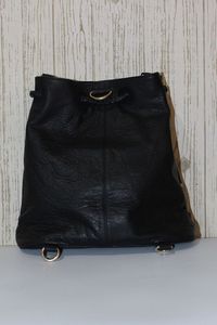 Sac à bandoulière noir dames en cuir Applique cordon sac à bandoulière mode tendance Designer femmes en cuir bandoulière pour les femmes - Product Image 5