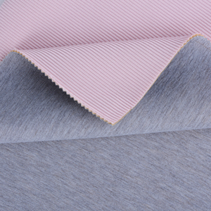 4 way stretch 95 poliéster spandex 5 fdy brillante otomano. tela de interbloqueo - Product Image 1