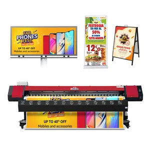 Siheda High Precision Poster Banner Grande Formato 3.2m Print and Cut Paper Eco-Solvent Printer
