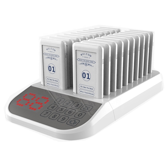 Wholesale Price Wireless Calling System Waterproof Pager for Restaurant Cafe